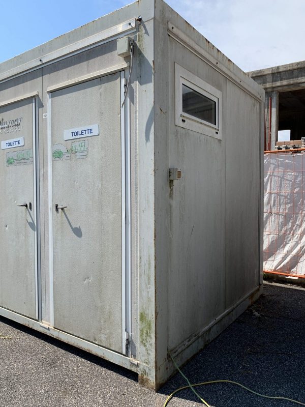 Cabina servizio coibentata