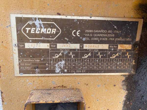 Combinata Tecmor usata modello 26-22 (2)
