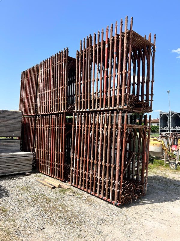 Ponteggio Jolly boccole usato verniciato senza tavole