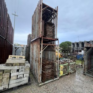 Ponteggio CETA usato a perni verniciato