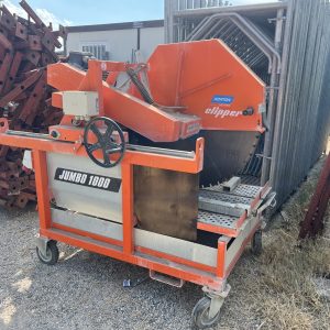 Segatrice a banco scorrevole Masonry Saw modello Jumbo 1000 usata